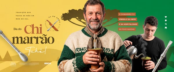 DIA DO CHIMARRÃO 24 DE ABRIL CARROSSEL SOCIAL MEDIA PSD EDITÁVEL