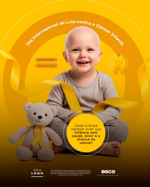 DIA INTERNACIONAL DE LUTA CONTRA O CÂNCER INFANTIL