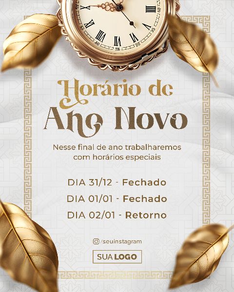 SOCIAL MEDIA - ANO NOVO FELIZ 2024 - NEW YEAR HAPPY 2024 - 24 FEED