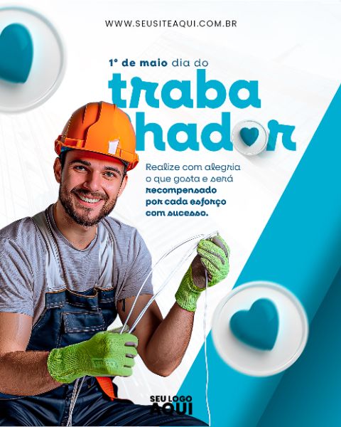 FEED - DIA DO TRABALHADOR - PSD EDITÁVEL