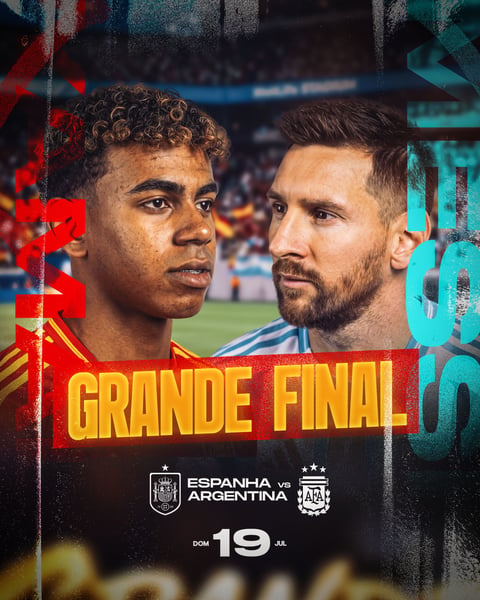 FLYER GRANDE FINAL ESPANHA X ARGENTINA 05 PSD EDITÁVEL