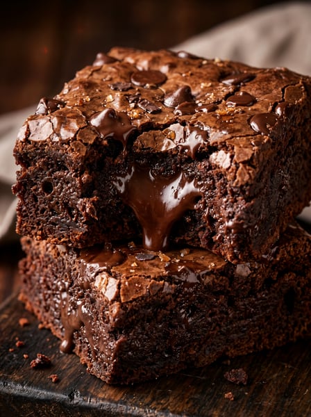 PEDAÇO DE BOLO RECHEADO DE CHOCOLATE 1