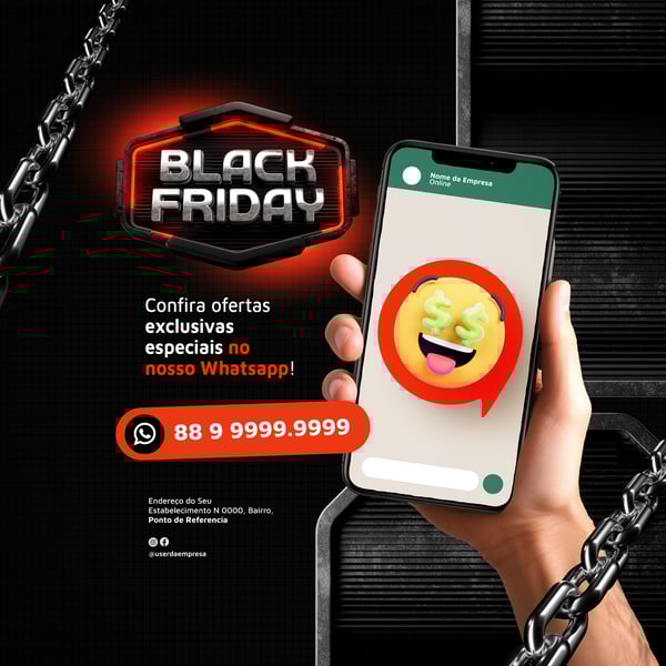 ZVQ OFERTAS ESPECIAIS BLACK FRIDAY SELO 3D TEMPLATE PSD