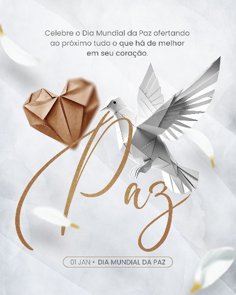SOCIAL MEDIA 01 DE JANEIRO - DIA MUNDIAL DA PAZ 06