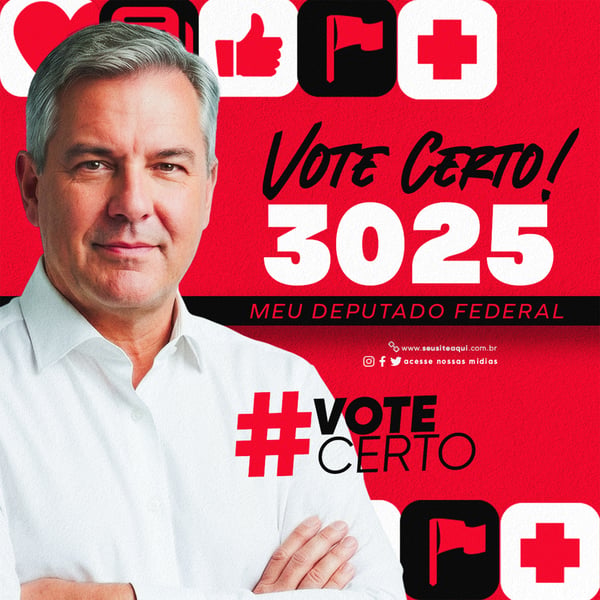 CAMPANHA POLÍTICA DEPUTADO FEDERAL FEED1 1
