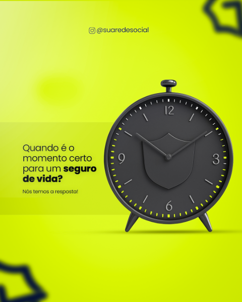 MOMENTO CERTO PARA UM SEGURO DE VIDA