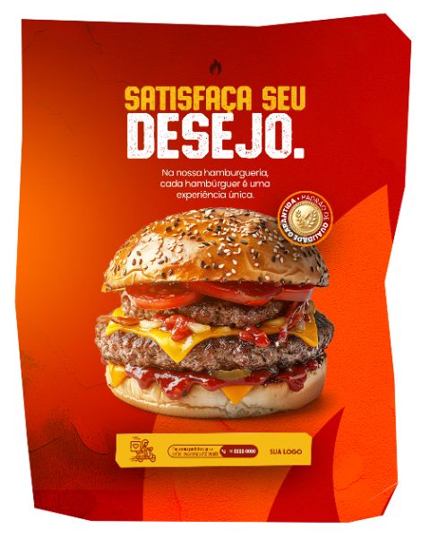 SOCIAL MEDIA - HAMBURGUERIA - SATISFAÇA SEU DESEJO