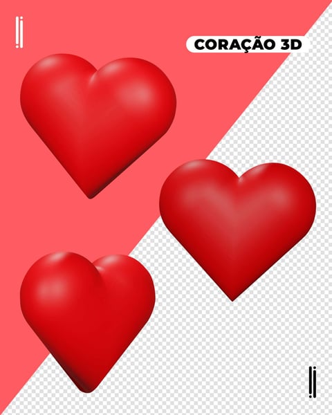 CORAÇÃO | ELEMENTO 3D