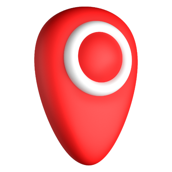 ÍCONE DE LOCALIZAÇÃO DO GPS 3D