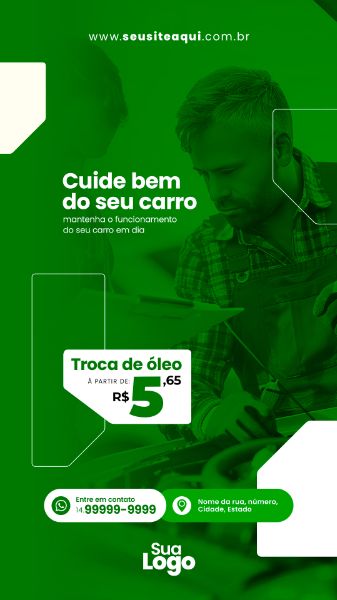 STORY - POSTO DE COMBUSTÍVEL, GASOLINA - SOCIAL MEDIA | PSD EDITÁVEL