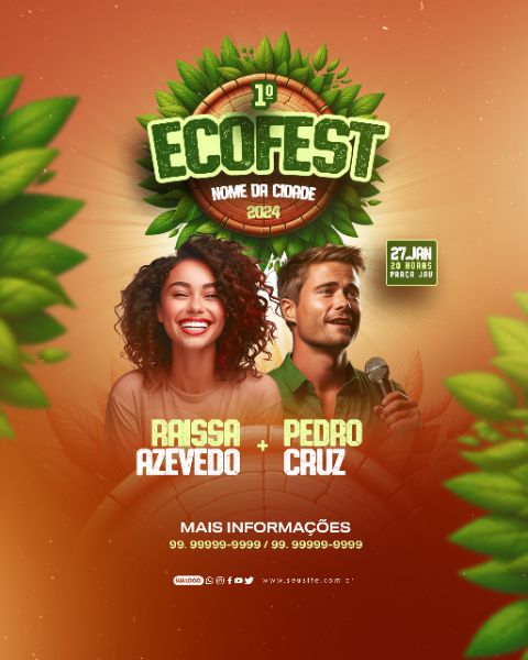 FLYER - PRIMEIRO ECOFEST 2024
