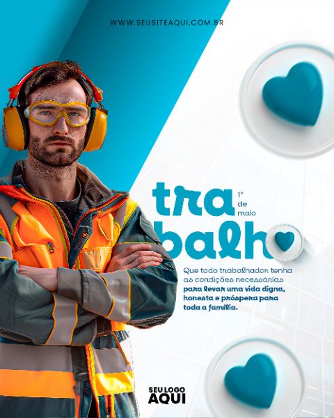 FEED - DIA DO TRABALHADOR - PSD EDITÁVEL