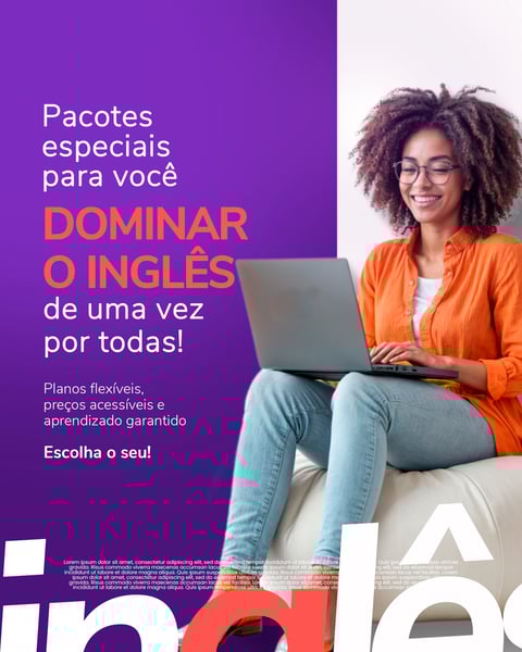 ESCOLA DE INGLÊS - DOMINE O INGLÊS