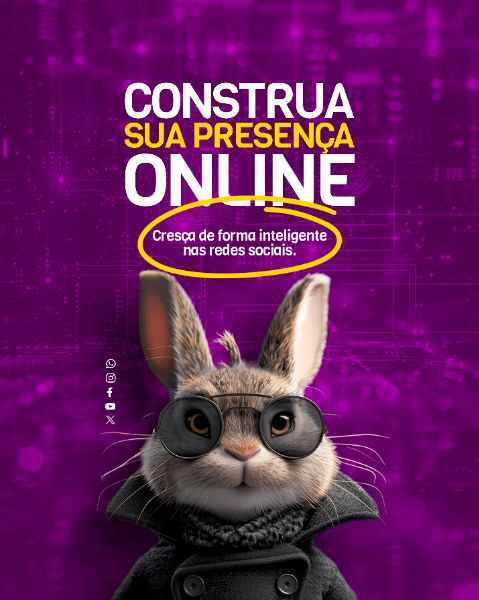 SOCIAL MEDIA - MARKETING DIGITAL - CONSTRUA SUA PRESENÇA ONLINE
