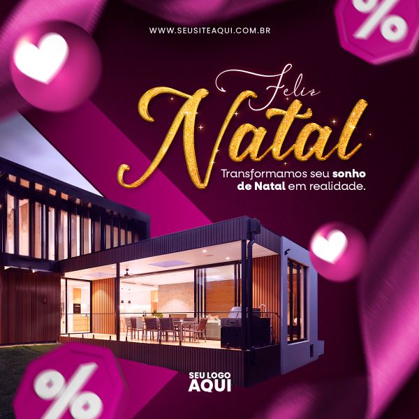 POST FEED | FELIZ NATAL | MERRY CHRISTMAS | PSD EDITÁVEL