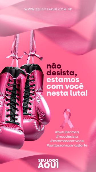 STORY | OUTUBRO ROSA | MES DE PREVENÇÃO AO CÂNCER DE MAMA