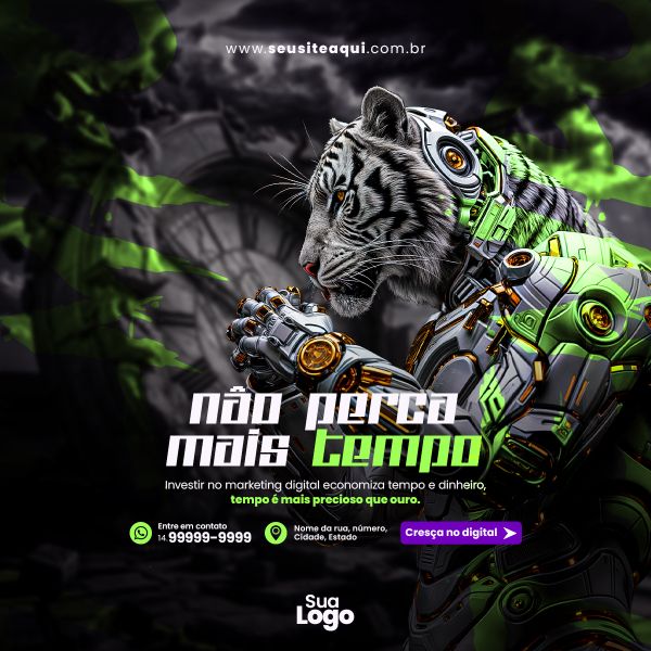 FEED QUADRADO - AGÊNCIA DE MARKETING DIGITAL | PSD EDITÁVEL