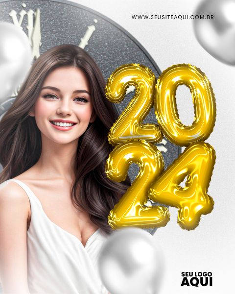 FEED | ANO NOVO | REVEILLON | PSD EDITÁVEL