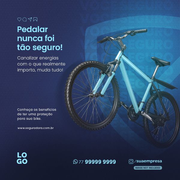 SEGUROS  - PEDALAR NUNCA FOI TÃO SEGURO