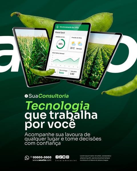Consultoria AGRONEGÓCIO SOCIAL MEDIA PSD EDITÁVEL 9