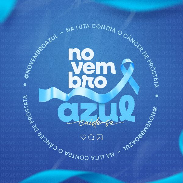 NOVEMBRO AZUL MÊS DO COMBATE AO CÂNCER DE PRÓSTATA 34