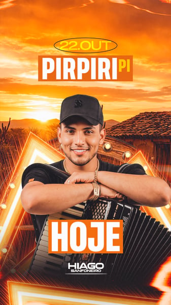10 AGENDA SEMANAL ARTISTA PRÓXIMOS SHOWS PSD EDITÁVEL