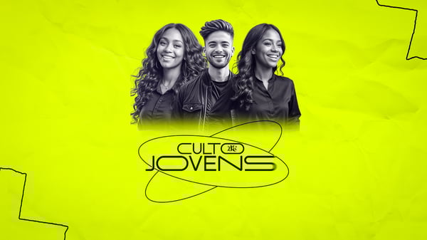 CULTO DE JOVENS  THUMBNAIL PSD EDITÁVEL