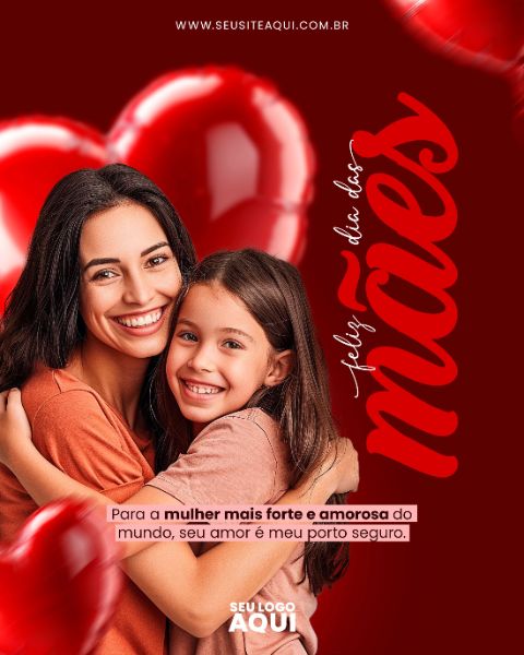 FEED VERTICAL - DIA DAS MAES | PSD EDITÁVEL