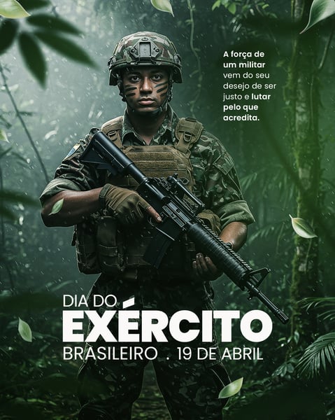 SOCIAL MEDIA - DIA DO EXERCITO BRASILEIRO