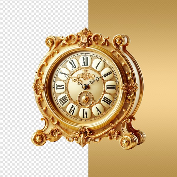 FPS 05 RÉVEILLON 2025 ELEMENTOS PARA COMPOSICÃO - RELÓGIO 05