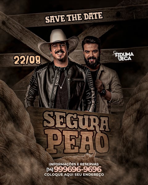 FLYER SEGURA PEÃO - FIDUMA JECA