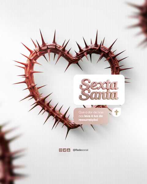 ZTF SEXTA-FEIRA SANTA - SEMANA SANTA - SEXTA FEIRA 18 DE ABRIL SOCIAL MEDIA P5D EDITÁVEL (13)