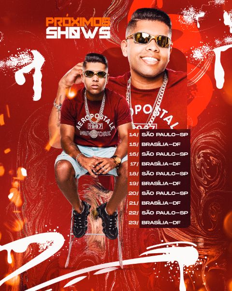 FLYER PRÓXIMOS SHOWS AGENDA