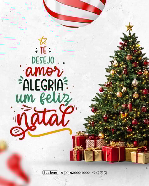 NATAL SOCIAL MEDIA FELIZ NATAL PSD EDITÁVEL 4