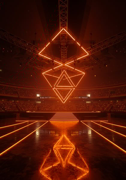 ARENA FUTURISTA LARANJA