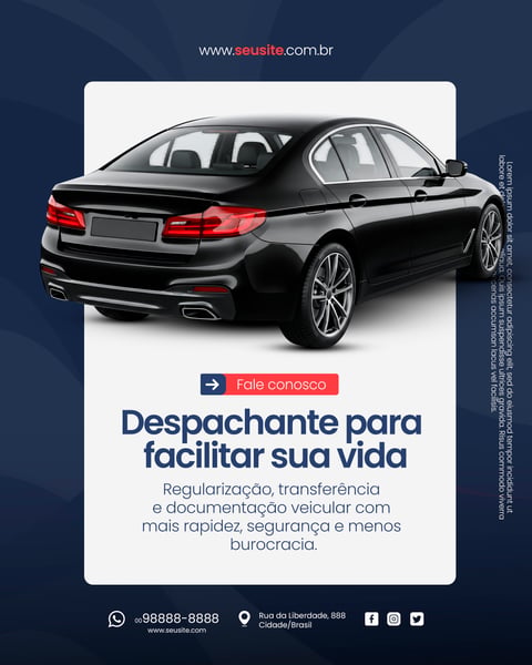 DESPACHANTE VEICULAR SOCIAL MEDIA PSD EDITÁVEL 4