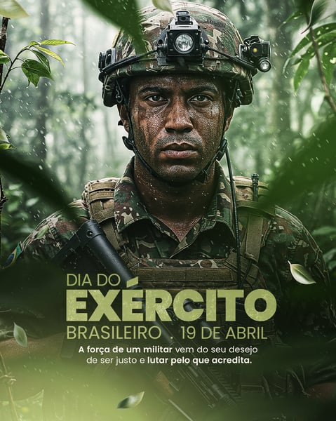 SOCIAL MEDIA - DIA DO EXERCITO BRASILEIRO