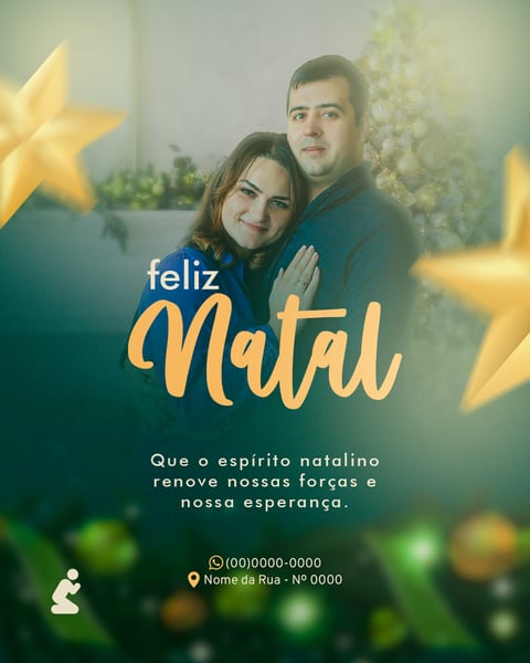 FLYER DE NATAL PSD EDITAVEL 