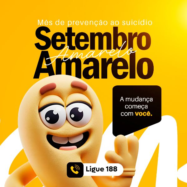 SETEMBRO AMARELO CAMPANHA FEED PSD EDITÁVEL