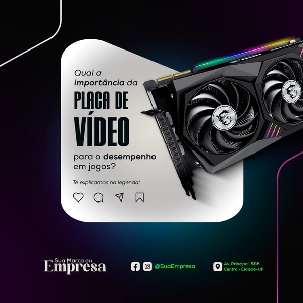 Social Media - Informática Gamer