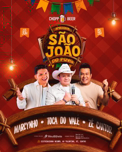 SÃO JOÃO - FLYER/ AGENDA/THUMBS