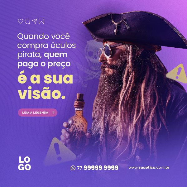 QUEM PAGA O PRECO E A SUA VISAO | SOCIAL MEDIA - ÓTICA