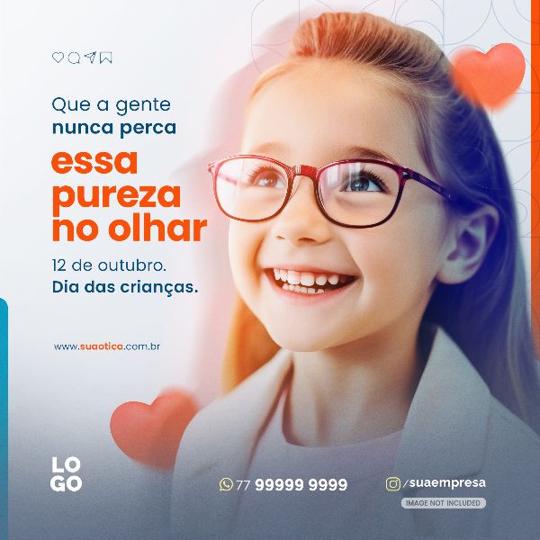 QUE A GENTE NUNCA PERCA ESSA PUREZA NO OLHAR | SOCIAL MEDIA - ÓTICA