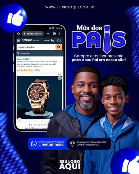 POST - FELIZ DIA DOS PAIS - MÊS DOS PAIS