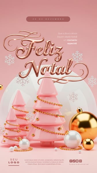 FELIZ NATAL E PRÓSPERO ANO NOVO 25 DE DEZEMBRO STORY SOCIAL MEDIA PSD EDITÁVEL (8)