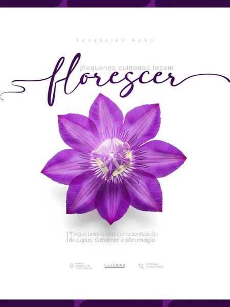 FLYER FEVEREIRO ROXO PSD EDITÁVEL 7