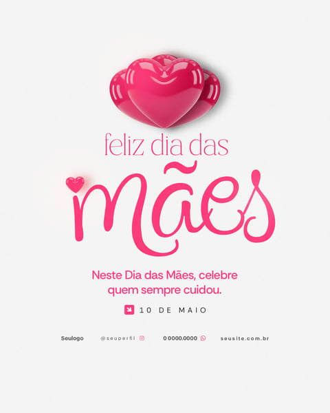 DIA DAS MÃES FLYER PSD 3