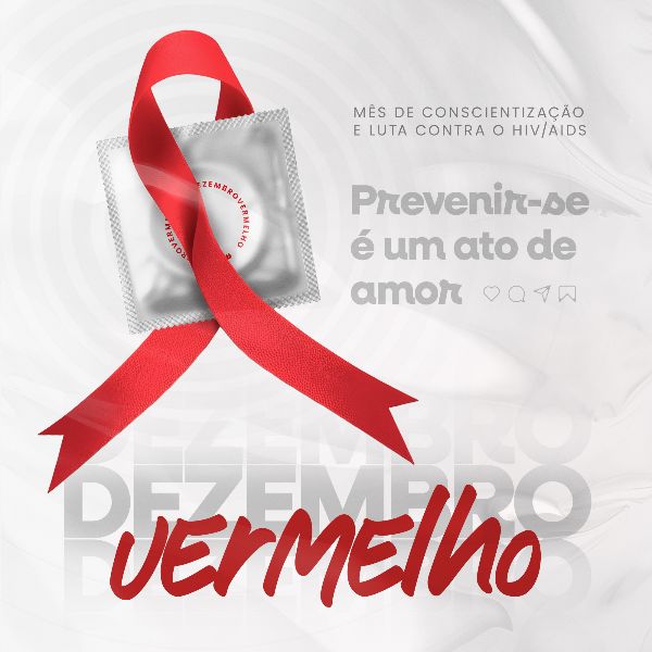 DEZEMBRO VERMELHO MÊS DE COMBATE CONTRA O HIV/AIDS 08