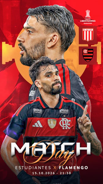 FLYER MATCHDAY LUCAS PAQUETÁ FLAMENGO