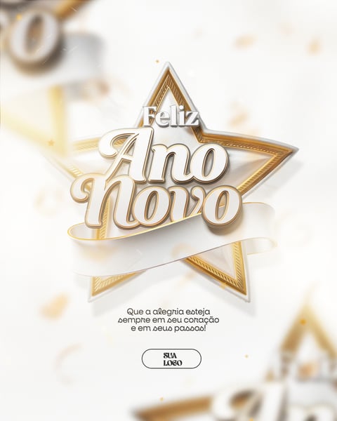 FELIZ ANO NOVO REVEILLON SOCIAL MEDIA PSD EDITÁVEL